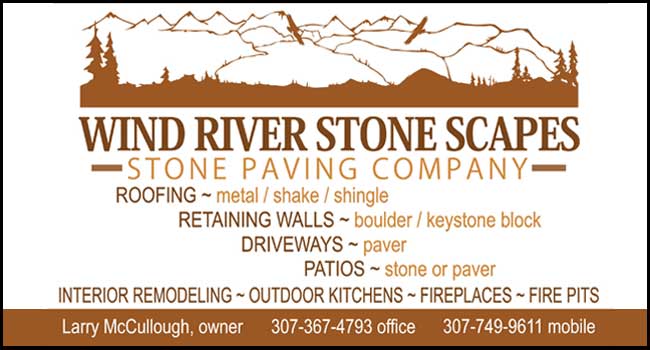 Wind River Stone Scapes. Installing pavers for over 25 years. We install!
