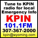 Tune to KPIN Radio, 101.1 FM, for emergency information.