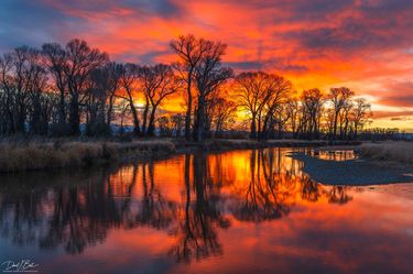 Sunrise on the Green River. Photo by Dave Bell.