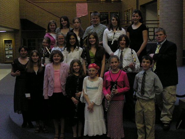 Middle School Musicians. Photo by Craig Sheppard.