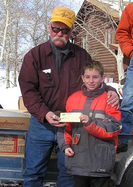 Garret Easton won youth prize. Photo by Bill Boender.