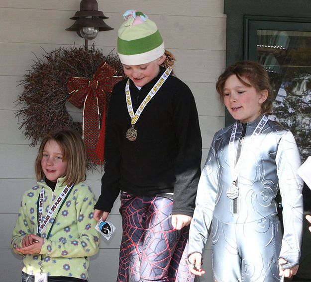 Girl Winners. Photo by Pam McCulloch, Pinedale Online.