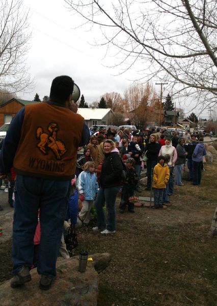 Before the Easter Egg Hunt. Photo by Pam McCulloch.