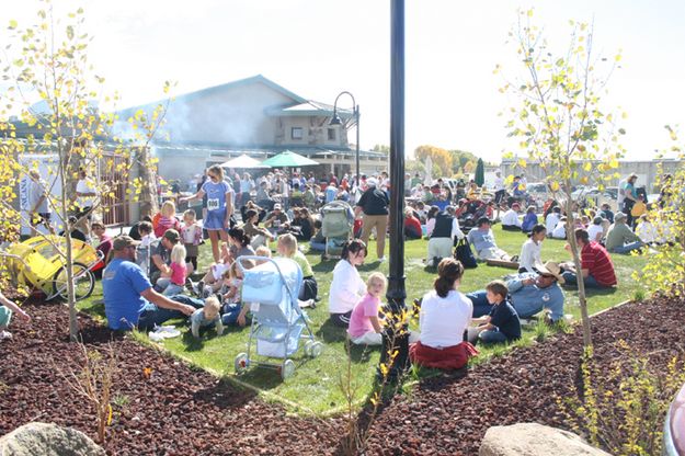 BBQ Lunch. Photo by Pam McCulloch.