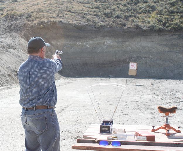 Pistol Range. Photo by Pam McCulloch.