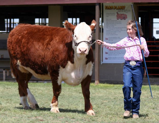 Rylee Whitman. Photo by Clint Gilchrist, Pinedale Online.