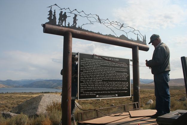 Dale Jensen. Photo by Clint Gilchrist, Pinedale Online.