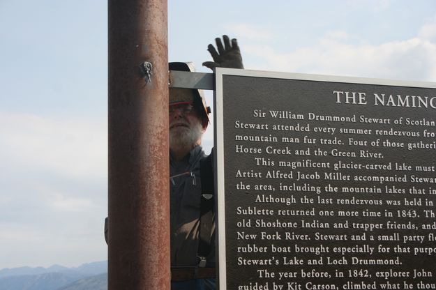 John Dickie. Photo by Clint Gilchrist, Pinedale Online.