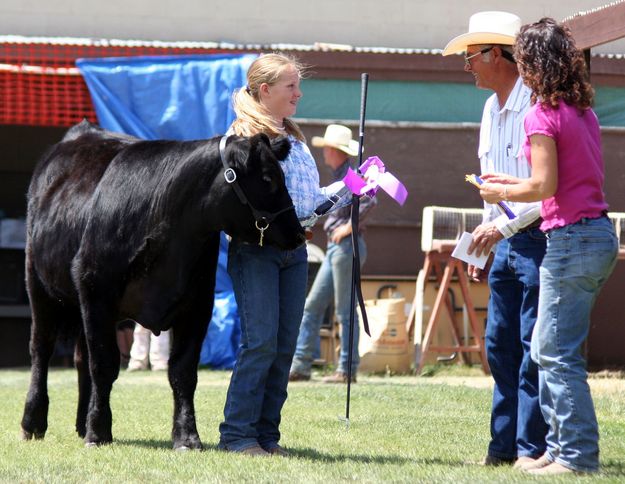 Courtney Meisner. Photo by Clint Gilchrist, Pinedale Online.