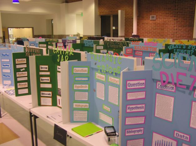 Science Fair. Photo by Bob Rule, KPIN 101.1 FM.