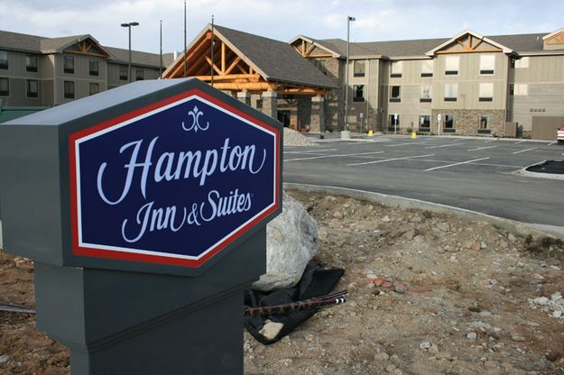 Hampton Inn. Photo by Dawn Ballou, Pinedale Online.