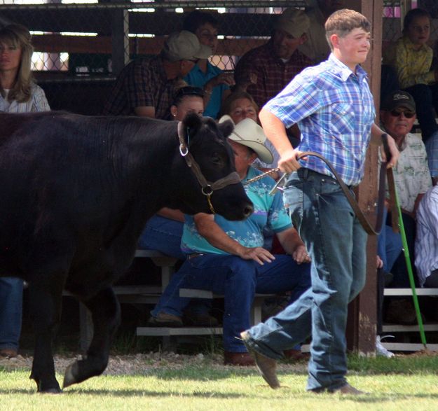 Ethan Wolaver. Photo by Clint Gilchrist, Pinedale Online.