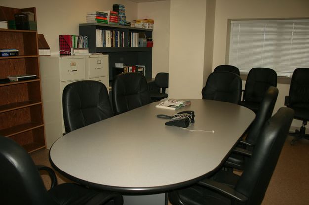 Conference Room. Photo by Dawn Ballou, Pinedale Online.