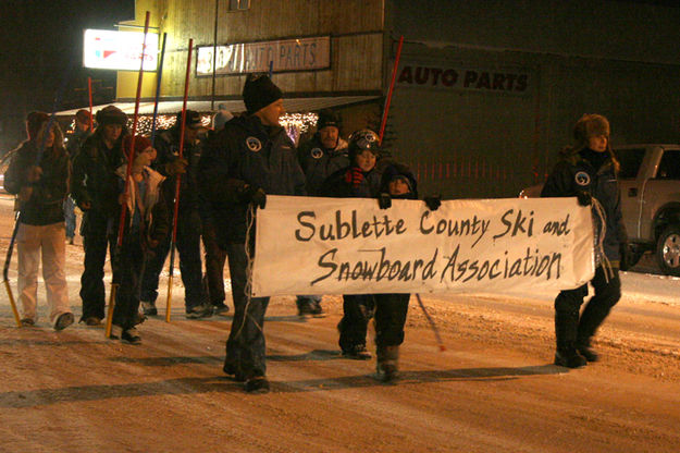 SC Ski & Snowboard Club. Photo by Pam McCulloch, Pinedale Online.