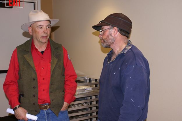 Bernie and Albert. Photo by Cat Urbigkit, Pinedale Online.