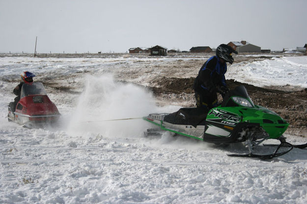 Bringing 28 in. Photo by Dawn Ballou, Pinedale Online.