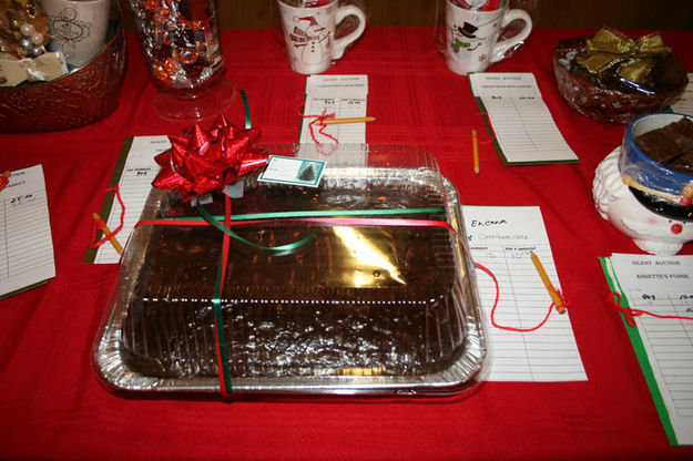 Encana's Chocolate Cake. Photo by Dawn Ballou, Pinedale Online.