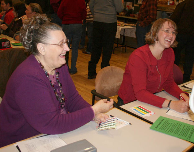 Millie and Angie. Photo by Dawn Ballou, Pinedale Online.