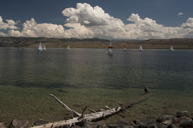 On the lake. Photo by Arnold Brokling.