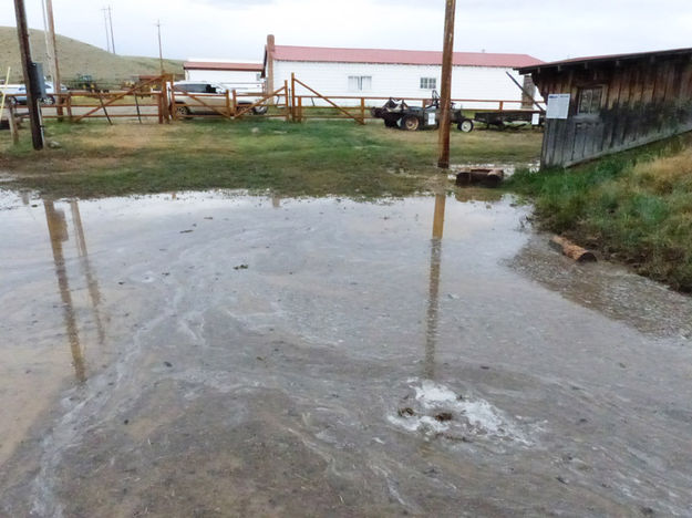 In front of Ice House. Photo by Dawn Ballou, Pinedale Online.