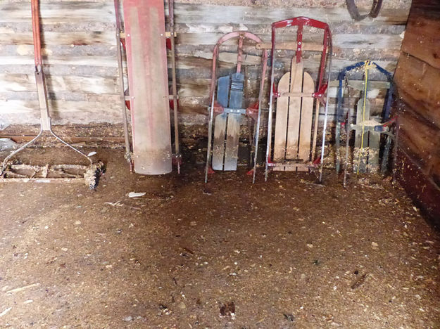 Water in Ice House. Photo by Pinedale Online.