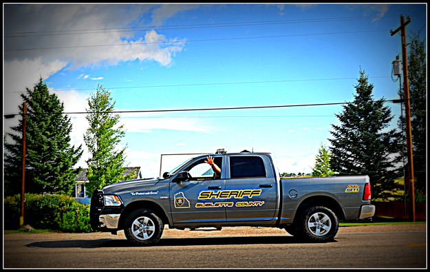 Deputy Scott Winer. Photo by Terry Allen.