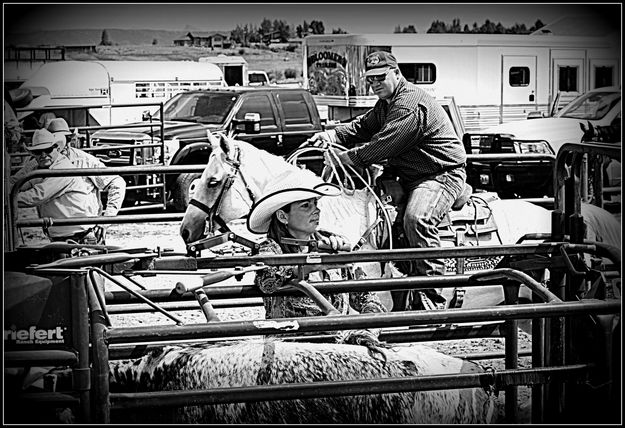 Terra Baker on the Chute. Photo by Terry Allen.