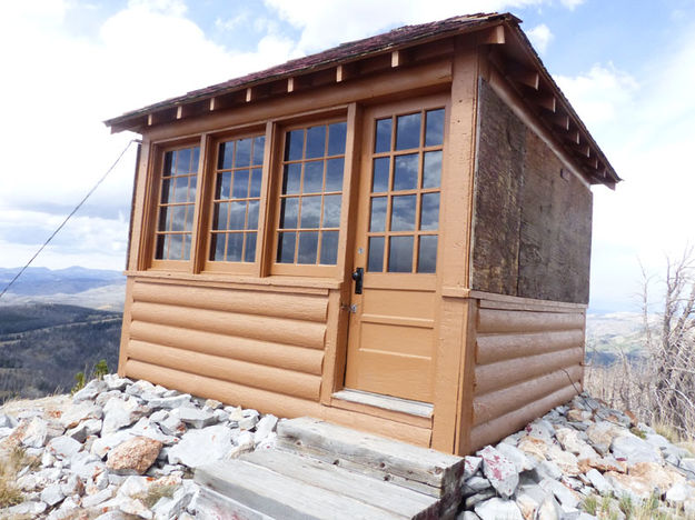 New windows and door. Photo by Dawn Ballou, Pinedale Online.