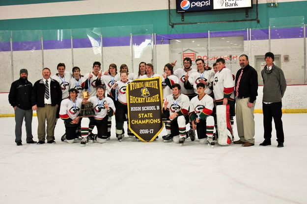 2017 Glaciers. Photo by Pinedale Hockey Association.