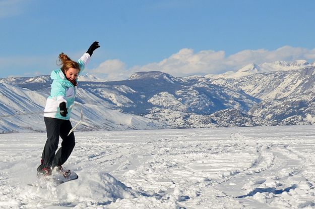 Kyla Jumps. Photo by Terry Allen.