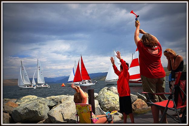 The Start. Photo by Terry Allen.