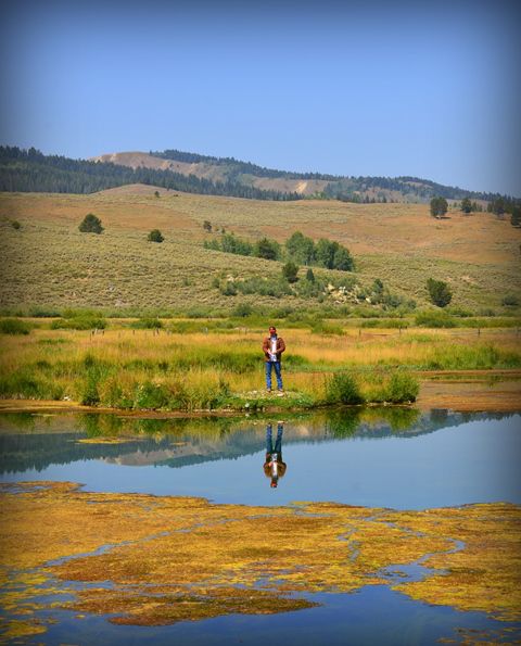 Jesse James the Fisherman. Photo by Terry Allen.