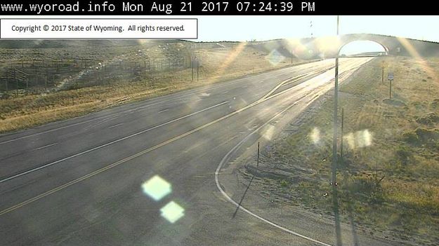 Pinedale Cora Jct. Photo by WYDOT  webcam.