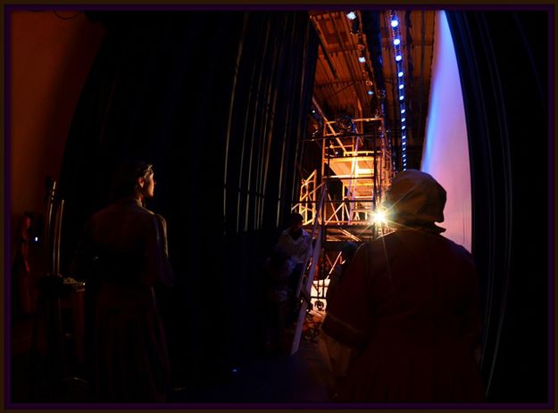 Stars Backstage. Photo by Terry Allen.