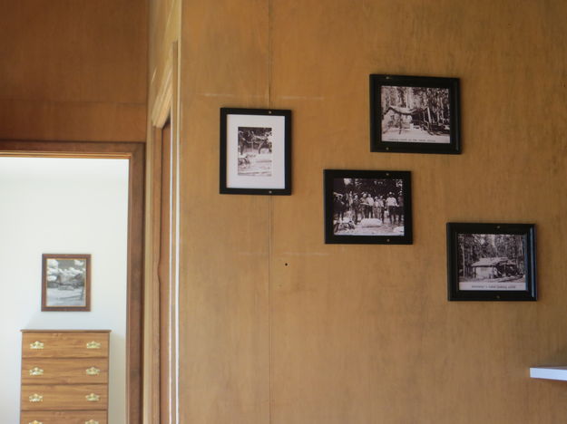 Pictures on the walls. Photo by Jonita Sommers.