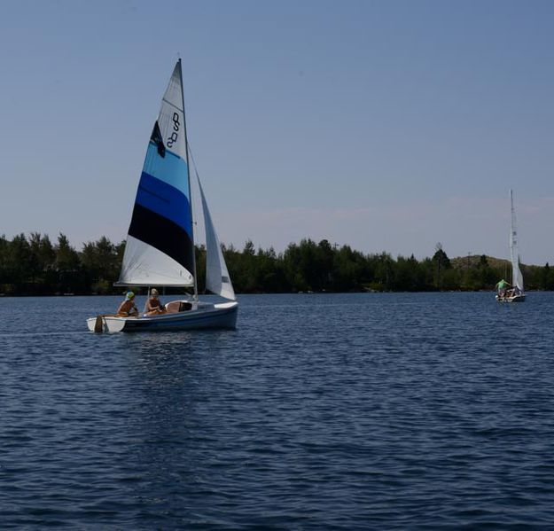 Regatta. Photo by Rita Donham, Wyoming Aerophoto.