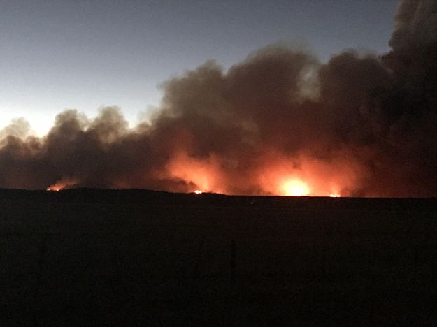 Roosevelt Fire. Photo by Holly Roberts.