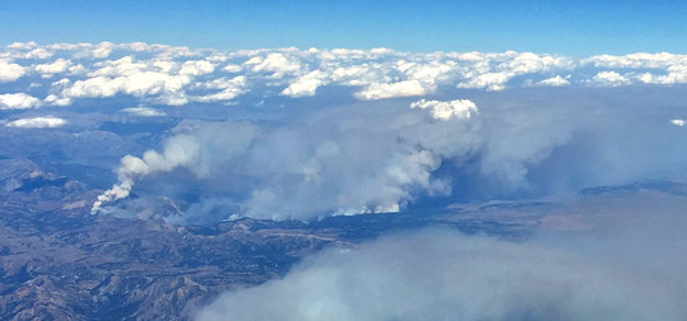 Roosevelt Fire Sept 18. Photo by Eric Kaiser.