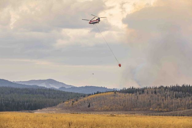 Helicopter. Photo by Dave Bell.