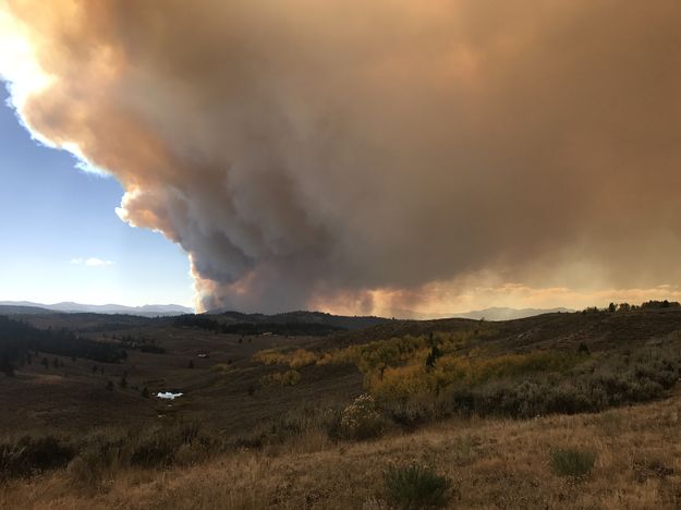 Roosevelt Fire. Photo by Bill Winney.