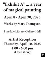 Artist Reception April 10. Photo by .