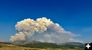 Fire Smoke Plume. Photo by Rob Tolley.
