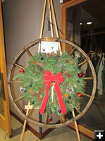Gayle Kinnison Memorial Wreath. Photo by Pinedale Online.