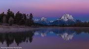 Alpenglow Oxbow Morning. Photo by Dave Bell.