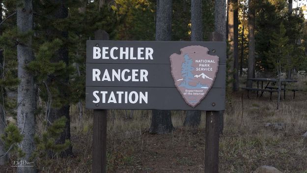 Bechler Ranger Station. Photo by Dave Bell.