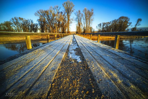 Morning At Mike's Bridge. Photo by Dave Bell.