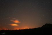 Pack Trail Fire Glow. Photo by Dave Bell.