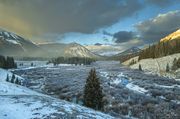 Incoming Snow Squall. Photo by Dave Bell.