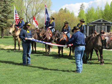 Memorial Day Service. Photo by Pinedale Online!