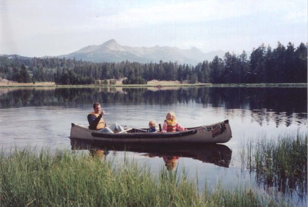 Canoeing near Big Sandy. Photo by Big Sandy Lodge.